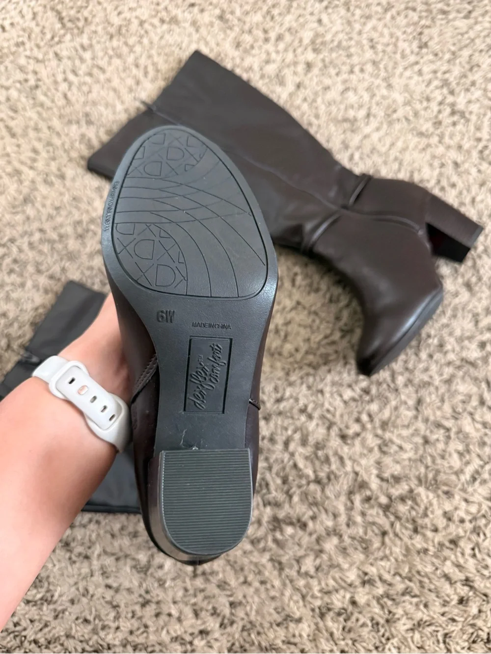 Brown boots